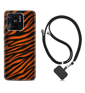 Xiaomi Poco X3 Pro M4 Pro X4 Pro C40 10C Kılıf Boyun Askılı Silikon Leopar Yeni 1676