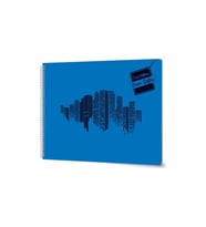 Uni Note Spiralli Resim Defteri Plasik Kapak 24x34cm 25 Yaprak (12 Li Paket) (Karışık)
