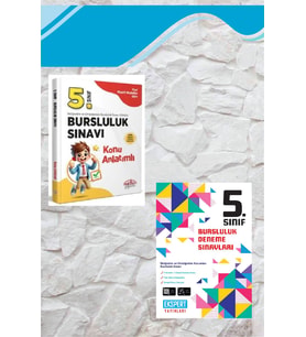 5.Sınıf Bursluluk Sınavı Konu Anlatımlı + Deneme Sınavı