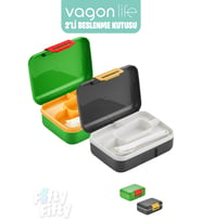 Vagonlife 2’li Beslenme Kutusu ( Seçtiğiniz Renkte 2 Adet Gönderilir )