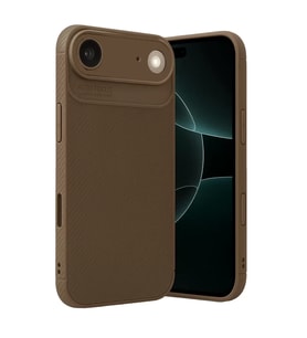İphone 17 Air Auto Focus Karbon Kapak - Kahverengi