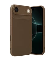 İphone 17 Air Auto Focus Karbon Kapak - Kahverengi
