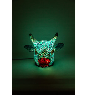 Lumino Cow Head Blue (Çok Renkli)