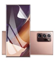 Samsung Galaxy Note 20 Ultra Ekran Koruyucu Full Kavisli Tam Kaplayan HD Esnek Film (Renksiz)