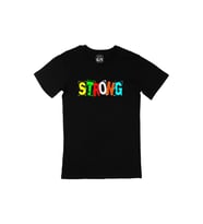 Strong Tasarım Siyah Tişört