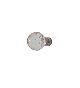 Kristal Tekli Krom Ayak 10 mm Kulp / 6 ADET