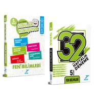 PRUVA AKADEMİ YAYINLARI 5.SINIF+FEN BİLİMLERİ SORULAR KONUŞUYOR+32 HAFTA FEN BİLİMLERİ DENEME