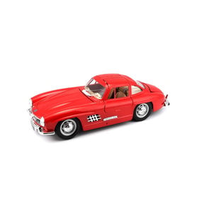 Burago Mercedes-benz 300 Sl 1954 Model Klasik Araba 1/24 Ölçek - Kırmızı