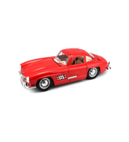 Burago Mercedes-benz 300 Sl 1954 Model Klasik Araba 1/24 Ölçek - Kırmızı