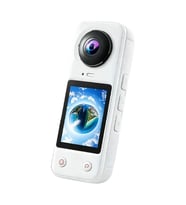 X5 Pro 360 Derece Aksiyon Kamera 4K Çift Lensli 2 x 200° Geniş Açı IPS Ekranlı Panoramik