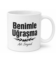 Benimle Uğraşma İngilizce Kupa Bardak Hediye
