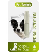 Köpek Ense Damlası 3 ml 10-20 kg Orta Irklar İçin Deri ve Tüy Bakımı Palmorasa Yağı Doğal Köpek Ense Damlasi