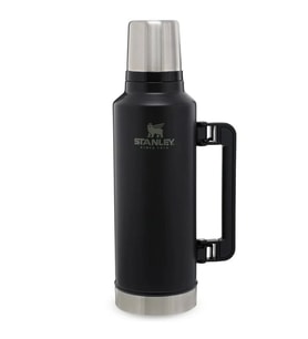 Stanley Klasik Vakumlu Paslanmaz Çelik Termos 1.9 LT - Matte Black Pebble - Siyah