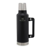 Stanley Klasik Vakumlu Paslanmaz Çelik Termos 1.9 LT - Matte Black Pebble - Siyah