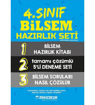 4. Sınıf Bilsem Hazırlık Seti Zeki Çocuk