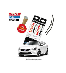 Volvo V40 Silecek Takımı (2013-2019) Bosch Aerotwin Plus