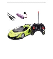 Drift Car Şarjlı Uzaktan Kumandalı Üstü Açık Lamborghini Araba Farı Işıklı
