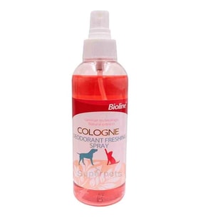 Bioline Cologne Kedi ve Köpek Parfümü 207 Ml (Kırmızı)