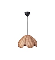 Sarkıt lamba , rattan-siyah, 45 cm