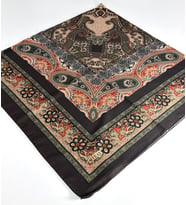 Nevada Büyük Boy Organik Pamuk Eşarp - 120 x 120 - 06452