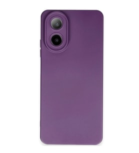 Oppo A38 Kılıf Nano içi Kadife Silikon - Mor