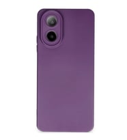 Oppo A38 Kılıf Nano içi Kadife Silikon - Mor