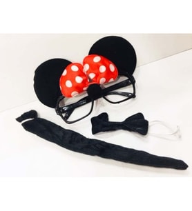 Periboia Minnie Mouse Kostüm Seti (Standart)