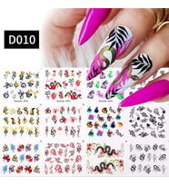 Su transferli nail art sticker D010 (52377-2)