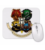 Harry Potter Hogwarts Gryffindor Slytherin Ravenclaw Hufflepuff Mouse Pad