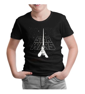 Star Wars - Blade Siyah Çocuk Tshirt