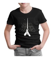 Star Wars - Blade Siyah Çocuk Tshirt