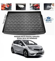 Nissan Note Bagaj Havuzu Paspası 2014 Sonrası