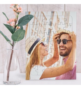 Sevgililer Günü Hediyelik A4 Puzzle 42 Parça Kişiye Özel-