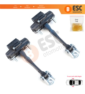 Ford Rang.er MK4 P703 RA 2022-On KB3B2123552AB İçin 2 Adet Ön Sağ VE Sol Kapı Gergisi