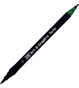 Zig Art & Graphic Twin Marker Çizim Kalemi 5 Green 