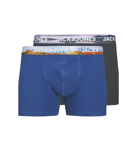 JACWAYNE SOLID TRUNKS 2 PACK FRA (Mavi)