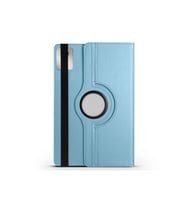 Lenovo M11 TB-330FU Uyumlu Zore Dönebilen Standlı Kılıf (Mavi)