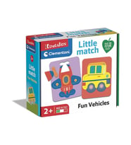 Clementoni Little Match Eğlenceli Araçlar 16718