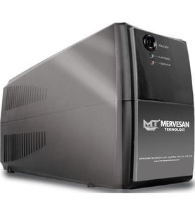 Mervesan 600VA 350W Kesintisiz Güç Kaynağı Ups (Siyah)