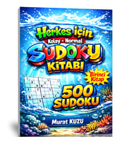 🧩 Herkes İçin Kolay – Normal Sudoku Kitabı