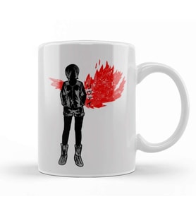 Crimson Touka Kupa Bardak Porselen
