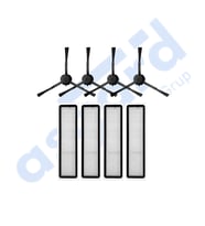 Dreame D10S, D10S PRO, D9 MAX GEN2 Uyumlu 4 Yan Fırça 4 Filtre PKT-iasgf0000229