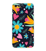 PrintiFy Huawei Y5 2018 ile Uyumlu Retro Color 1  Kamera Korumalı Şeffaf  Kılıf