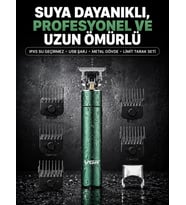 4 Limit Taraklı IPX5 Su Geçirmez Saç Kesme Makinesi