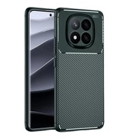 Xiaomi Redmi Note 14 Pro 4g Kılıf Auto Focus Karbon Kapak - Koyu Yeşil