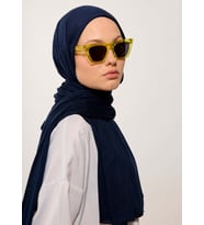 Tesettür Şal - Lacivert