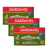 Dardanel Zeytinyaglı Çanakkale Sardalya 125 gr x 3 Adet