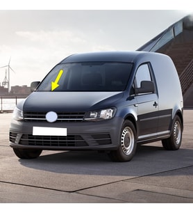 VW Caddy 2016-2017 Silecek Kolu Ön Cam Sağ Yolcu Yön 2K1955410B