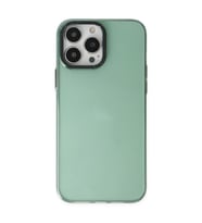 Iphone 14 Pro Kılıf Anka Pc Sert Metal Kapak - Yeşil