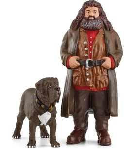 Schleich Harry Potter'In Büyücü Dünyası 2 Parçalı Set Hagrid & Fang Figürleri Ile 6 Yaş Çocuklar Içi (Krem)